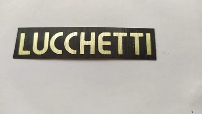 Calcomanía auto LUCCHETTI ITALIA Foto 1 de 2