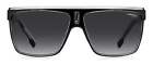 Carrera 22 Black Crystal White Grey Gradient (22 80s) Sunglasses
