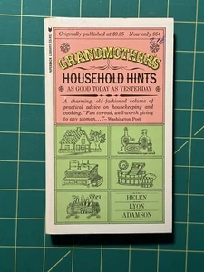 Grandmother's Household Hints by Helen Lyon Adamson - Foto 1 di 5