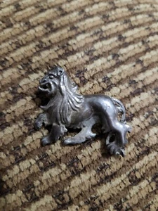 Spilla Spilla Da Vinci Gioielli Tono Argento 'Leone Il Leone' Vintage - Foto 1 di 3