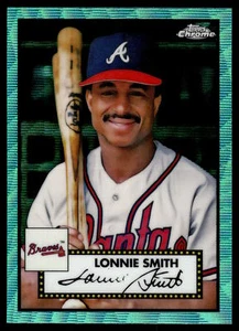 Refractor de onda acuática Lonnie Smith 2021 cromo platino aniversario #595 - Imagen 1 de 2