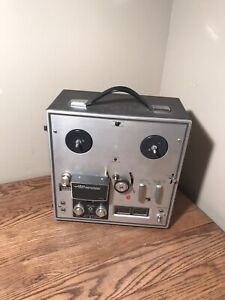 OLD USED VINTAGE AKAI 1710 REEL TO REEL STEREO FOUR TAPE RECORDER PARTS REPAIR