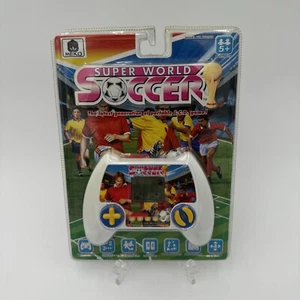 SUPER World SOCCER Electronic Video Game Handheld Battery Operated Travel Sealed - Picture 1 of 4