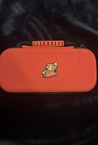 Nintendo Switch Super Mario Carrying Case Console Case Red - Picture 1 of 4