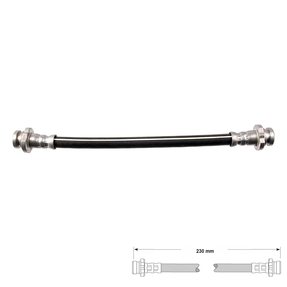 TUBO DE FRENO FLEXIBLE FRENO FRENO FRENO FRENO TRASERO SE ADAPTA A: NISSAN MICRA K11 93-02 SIN ABS BFH3275A Foto 1 de 1