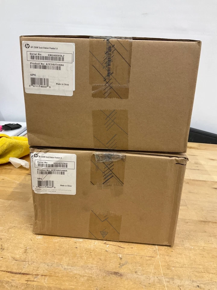 HP 230W Docking Station Pumba 1.0 A7E34UT#ABA. - Image 1 of 1