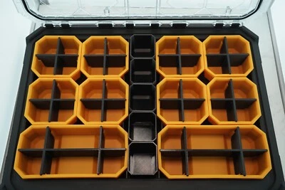 ToughBuilt StackTech Low  Organiser TB-B1-O-10 Compatible Dividers FULL SETS - Image 1 of 4