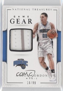 2016-17 Panini National Treasures Game Gear /99 Aaron Gordon #10