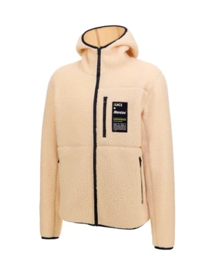 Campeón del Mundo UCI polar con capucha blanco de Santini Foto 1 de 4