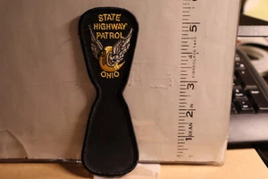 police patch    STATE HIGHWAY PATROL OHIO  WINGED WHEEL - Picture 1 of 1