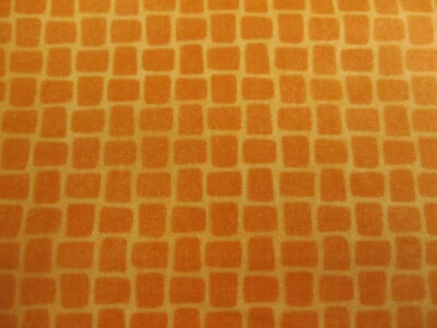 Tela Algodón Rojo Gallo Telas Paisley Fiesta Naranja Bloques 26" x 44 Foto 1 de 4