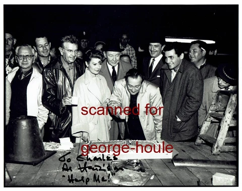 DAVID HEDISON - PHOTOGRAPH - CAST PARTY - SIGNED  - THE FLY - JAMES BOND Cover