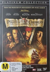 DVD NEW: Pirates Of Caribbean - Curse Of The Black Pearl Collector Edit 2-discs - Picture 1 of 4