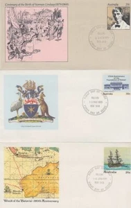 Postal Stationary Envelopes (8 of 9no. FDI  Set PSE's) 1979 - Picture 1 of 3