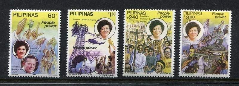Filipinas 1795-1798, MNH, Revolución del Poder Popular 1986 Foto 1 de 1