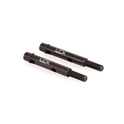 LCX 1/18 RC Car Hard Steel Portal Stub Axle Drive Shaft for Axial UTB18 Capra - Image 1 of 4