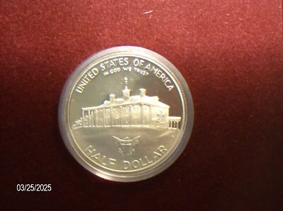 1982-S George Washington 1/2 Dollar Silver Commem Prf (Box & COA) - Image 1 of 3