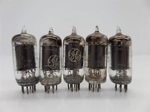 Lote de 5 tubos electrónicos General Electric 6BJ6 - Imagen 1 de 5