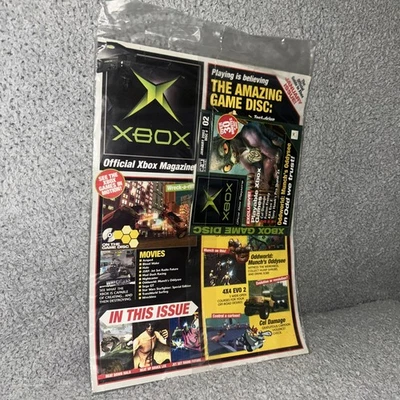 XBox Magazine OddWorld January 2002 Disc 02 Demo Disk with inserts RARE WOW! - Image 1 of 4