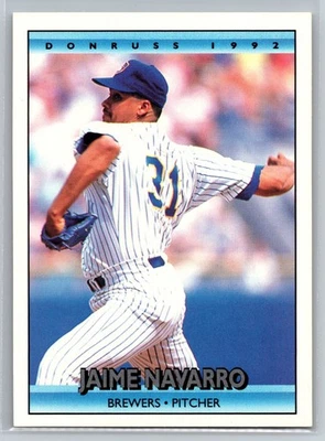 1992 Donruss - Jaime Navarro #705 - Image 1 of 2