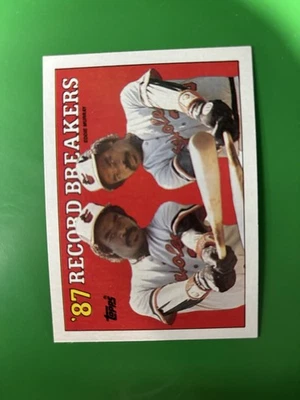 1988 Topps Eddie Murray RB, VAR Baltimore Orioles #4 - Image 1 of 2