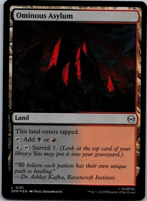 Ominous Asylum Foil Marvel's Spider-Man 181 NM - Image 1 of 2