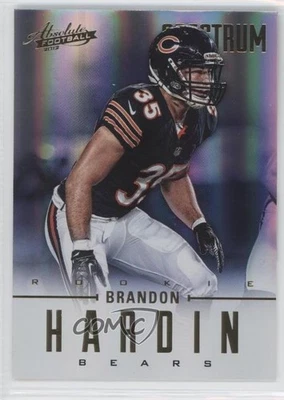 2012 Panini Absolute Rookie Spectrum Gold /25 Brandon Hardin #108 Rookie RC - Image 1 of 2