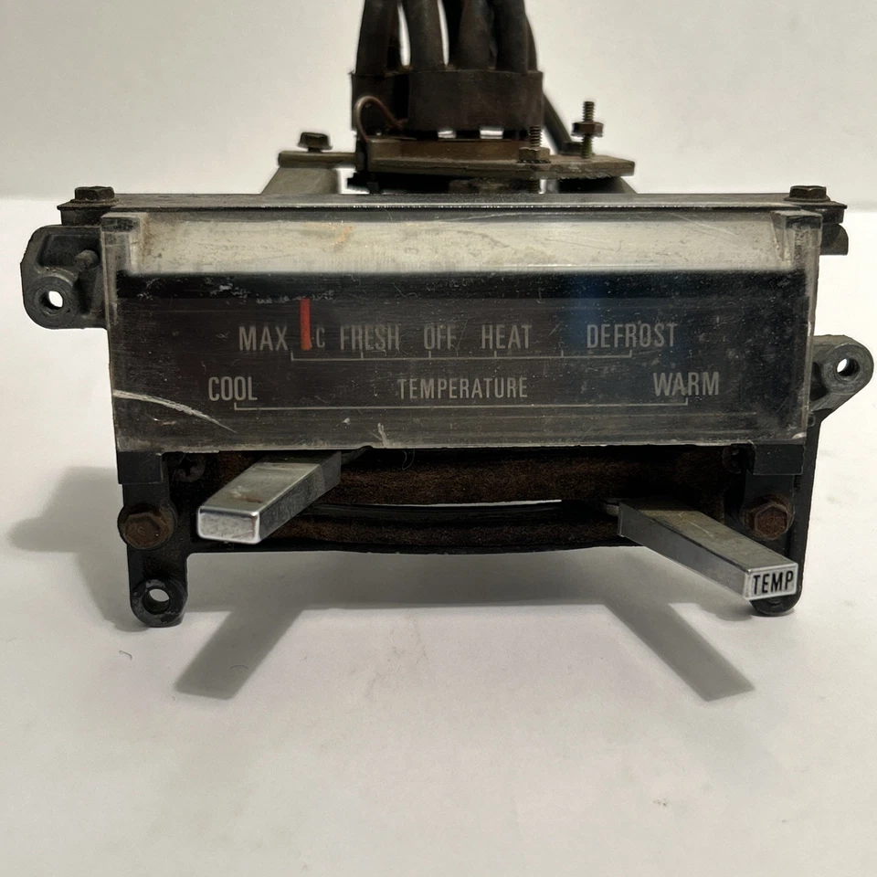 Ford Thunderbird 1968 68 tablero conjunto de control de aire acondicionado térmico OEM Foto 1 de 4