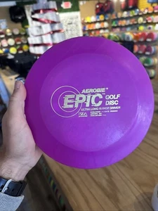 Aerobie Epic Ultra Long Range Driver 169g PURPLE No Ink Used - Picture 1 of 2
