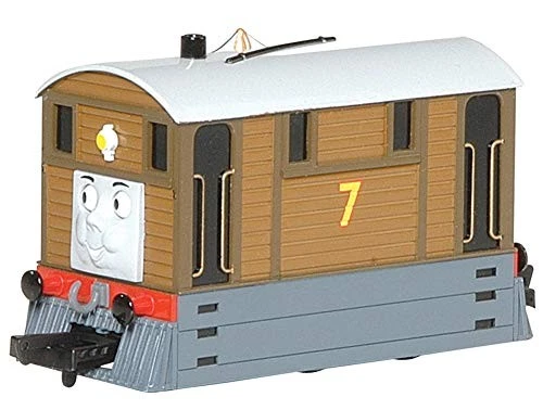 Bachmann 28-58747 HO Thomas & Friends Toby Tram Engine Brown Loco NUOVO - Immagine 1 di 4