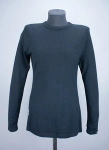 ICEBREAKER Bodyfit 260 Women Black Long Sleeve Base Layer Top Size S Merino Wool - Picture 1 of 21