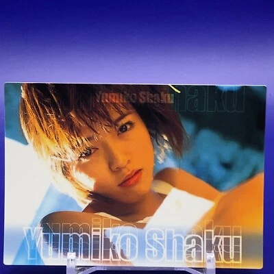 Yumiko Shaku Japanese Gravure Idol Trading Card No.31 Made In Japan F/S - Image 1 of 4