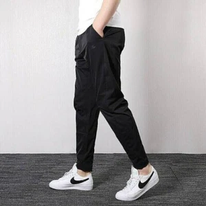 Nike Prem Sportswear Essentials Woven Hose Triple Black (AR3221-010) Herren 2XL - Bild 1 von 5