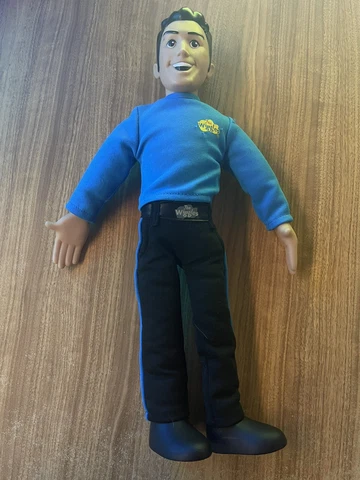 The Wiggles Anthony (BLUE) 2003 15 inch Spin Master TALKING! WORKS! Cover