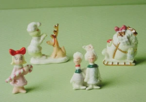 Lenox --Whoville Zubehör 4-teiliges Figurenset---1,8 Zoll---Neu im Karton - Bild 1 von 2