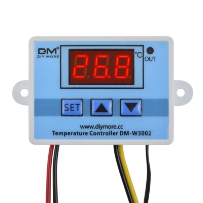 MARKENLOS W3002 AC 110-220V Digital LED Temperature Controller Thermostat Switch