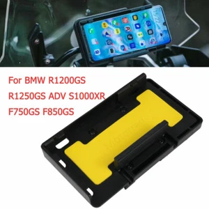 For BMW R1200GS R1250GS Wireless Motorcycle Charger Pad Phone Navigation Bracket - Foto 1 di 10