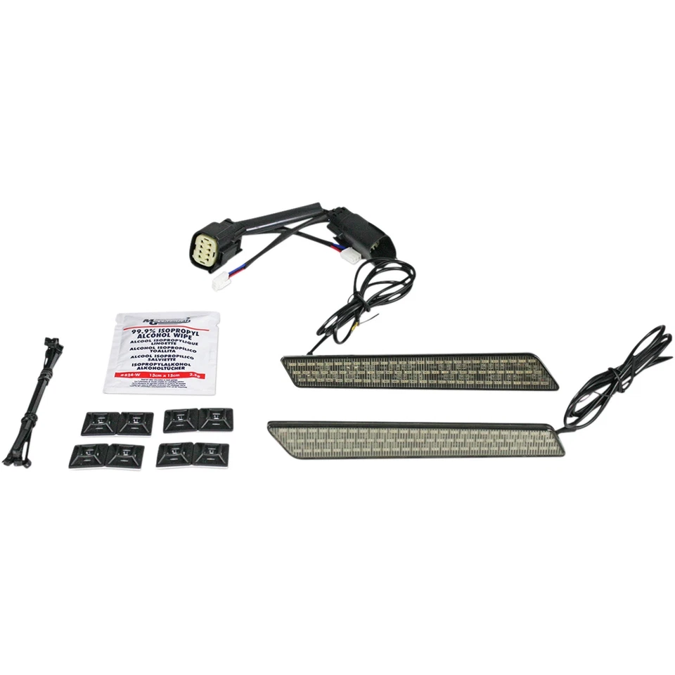 CUSTOM DYNAMICS 2040-2482 CD-LATCH-SS8-S Saddlebag Latch Lights - Smoke Foto 1 de 1