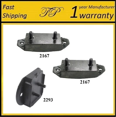 3 PIEZAS MOTOR DELANTERO Y MONTAJE DE TRANSMISIÓN MANUAL para VOLKSWAGEN BEETLE 1954-1966 1,2 L Foto 1 de 4