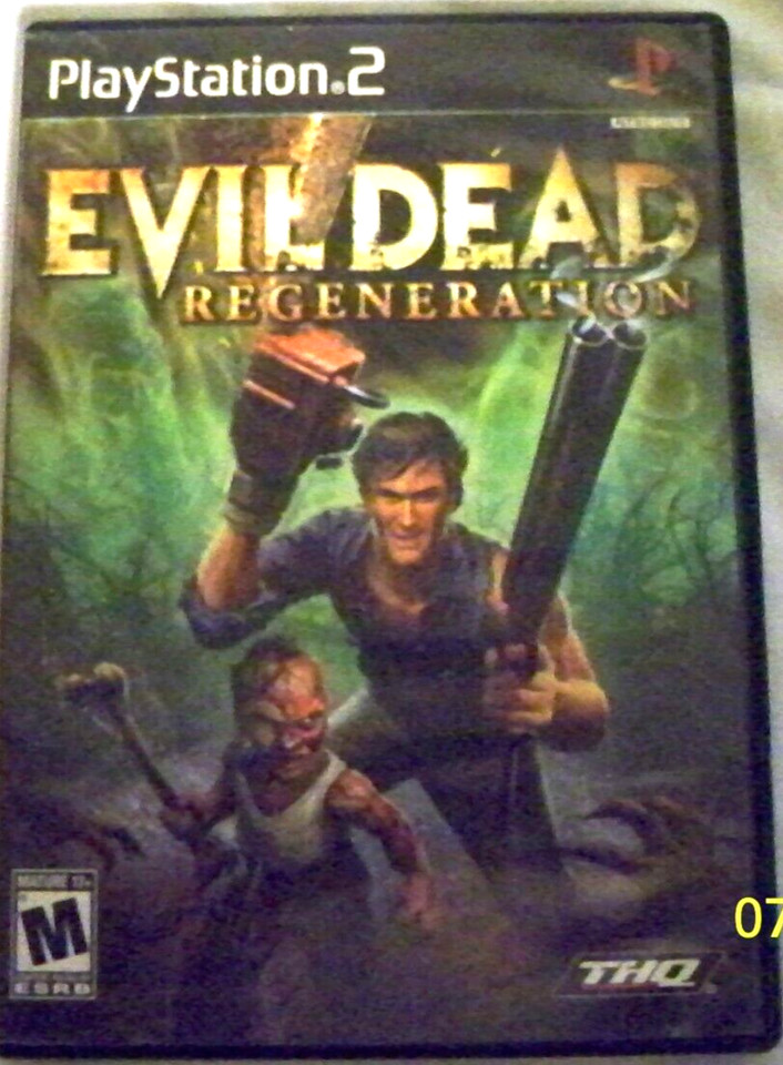 Evil Dead Regeneration PS2 PlayStation 2 CIB Complete Manual Game Excellent