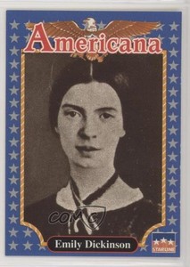1992 Starline Americana Emily Dickinson #103 1md