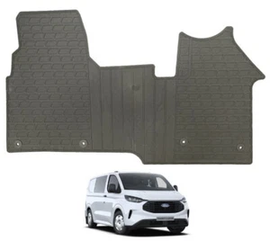 Fits Ford Transit Custom MANUAL 2024 onwards Premium Rubber Van Mats NO SMELL - Picture 1 of 6