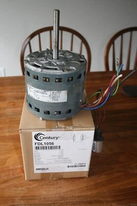 GE General Electric 5KC39MG AC Motor 1075rpm 3 Speed 1/2hp New in Open Box - Picture 1 of 6