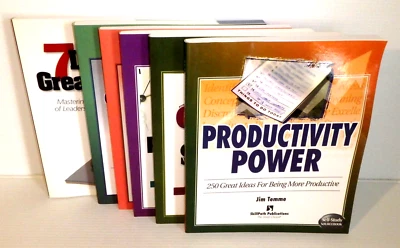 Lot 6 BOOKS Skill Path Self-Study / Leadership Success Supervisor Skills - Image 1 of 4