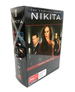 Nikita DVD Box Set Season 1 2 3 4 PAL Region 4 The Complete Series LIKE NEW - Picture 1 of 6