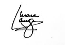 Mark Lawrenson HAND SIGNED 6x4 White Card Liverpool Legend *In Person* COA EIRE