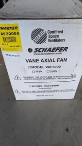 Schaefer VAF3000A 12" Industrial Confined Space Ventilator - Picture 1 of 5