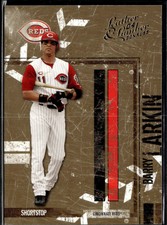 2004 Donruss Leather & Lumber #41 Barry Larkin NM