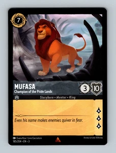 Disney Lorcana: Into The Inklands - Mufasa - Champion of the Pride Lands 185/204 - Picture 1 of 2