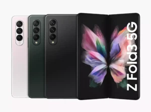 Samsung Galaxy Z Fold3 Boxed Pristine A+ 256GB 512GB All Colours Unlocked - Picture 1 of 5